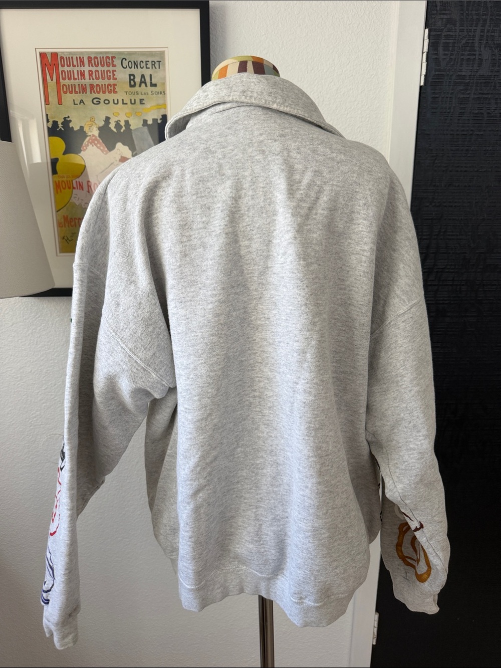 Vintage Hand Painted Swirl Sweatshirt - Picture 10 of 12
